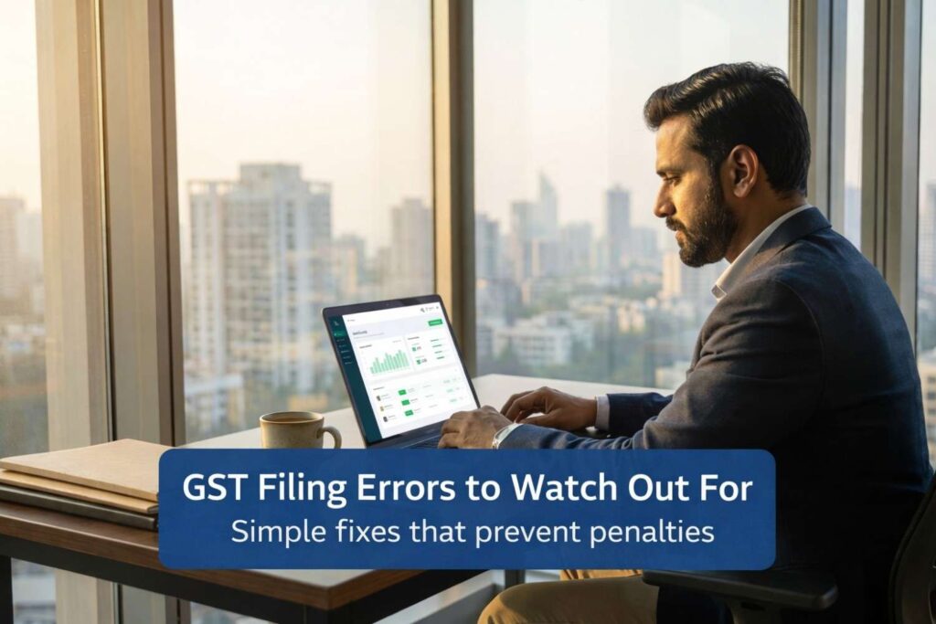 Avoid GST filing errors